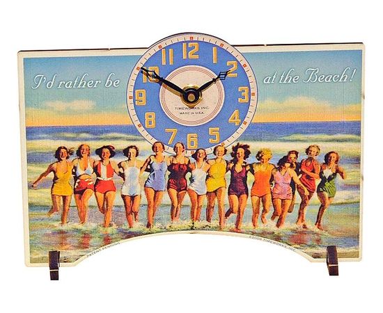  Настольные часы (13x19 см) At The Beach POTATB, фото 3 