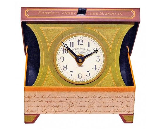  Настольные часы (11x14 см) French Script BCFS2S, фото 1 
