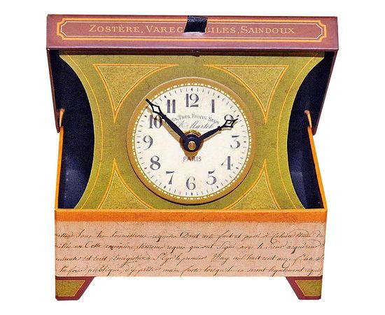  Настольные часы (11x14 см) French Script BCFS2S, фото 3 