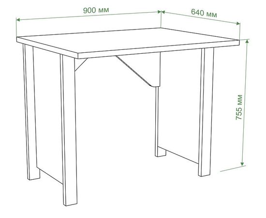  Стол письменный Бартоло СТД-90, фото 2 