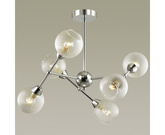  Люстра на штанге Everly 4438/6C, фото 3 