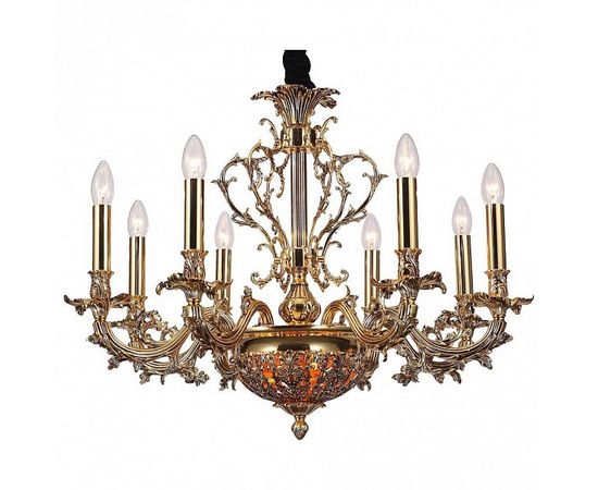  Подвесная люстра FIRENZE 1780.8.2 antique gold, фото 1 