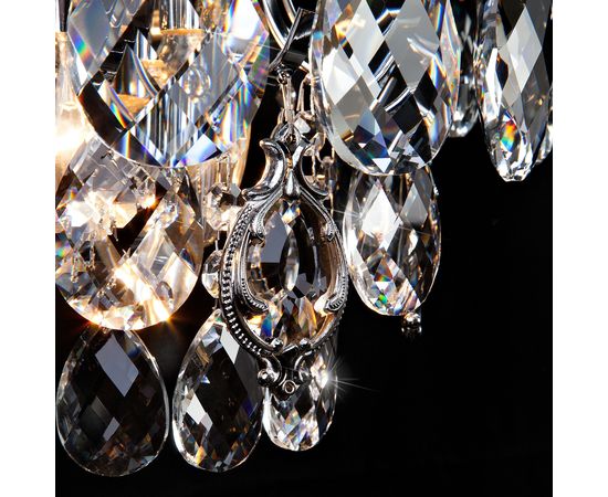  Накладной светильник Crystal 10081/2 хром/прозрачный хрусталь Strotskis, фото 5 