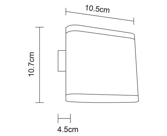  Бра Andrea A8153AL-2WH, фото 2 