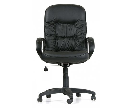  Кресло для руководителя Chairman 416 черный/черный, фото 2 