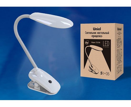  Настольная лампа офисная TLD-546 White/LED/350Lm/4500K, фото 2 