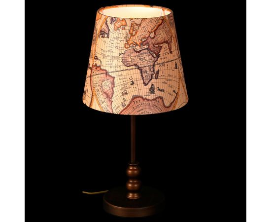  Настольная лампа декоративная Mappa 1122-1T, фото 3 