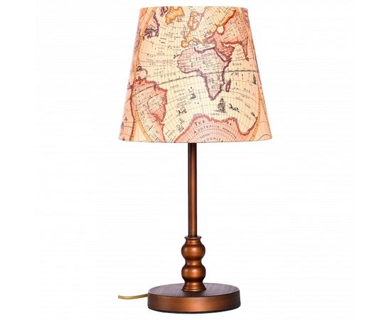  Настольная лампа декоративная Mappa 1122-1T, фото 1 