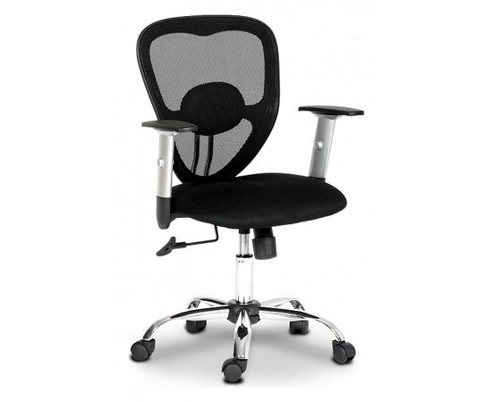 Кресло компьютерное Chairman 451 черный/хром, фото 1 