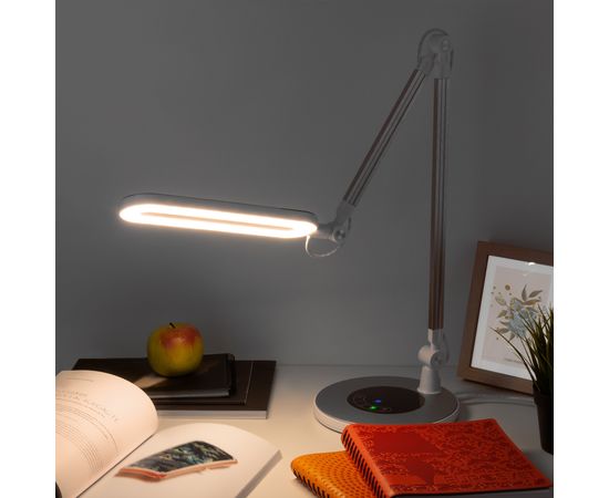 Настольная лампа офисная Modern 80420/1 серебристый 10W, фото 2 