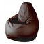  Кресло-мешок Коричневая Экокожа L, фото 1 
