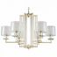  Подвесная люстра NICOLAS SP-PL6 GOLD/WHITE, фото 1 